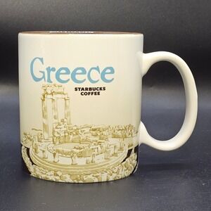 Starbucks Greece City Mug 16oz Global Icon Travel Coffee Cup Acropolis